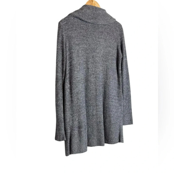 Barefoot Dreams | CozyChic Lite Circle Cardigan Pockets Bamboo Pacific Blue - Picture 7 of 10